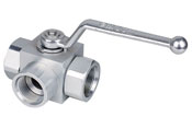 3 Way High Pressure Ball Valves