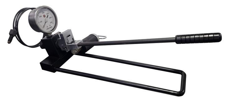 Single Hydraulic Bearing Puller with Pressure Gauge